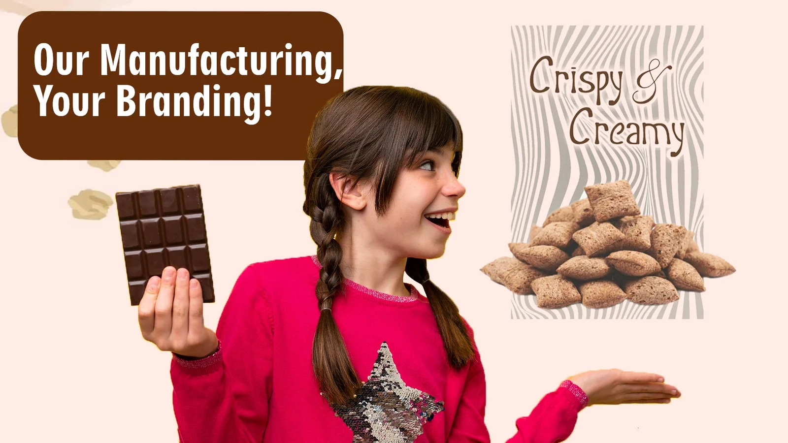 Sweetannia - our manufacturing, your branding