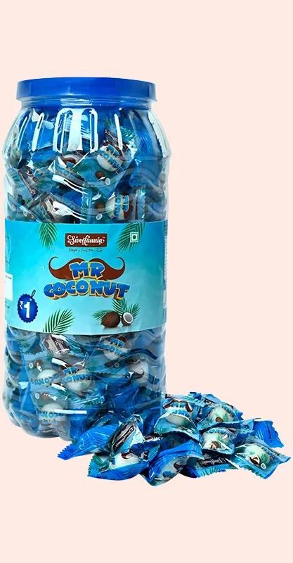 Sweetannia Mr. Coconut candy jar